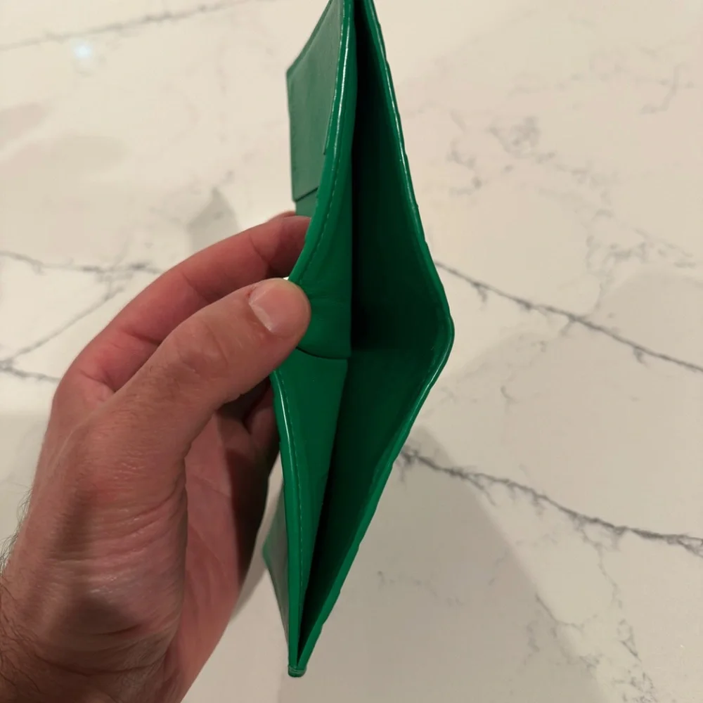 Green Bottega Veneta Wallet